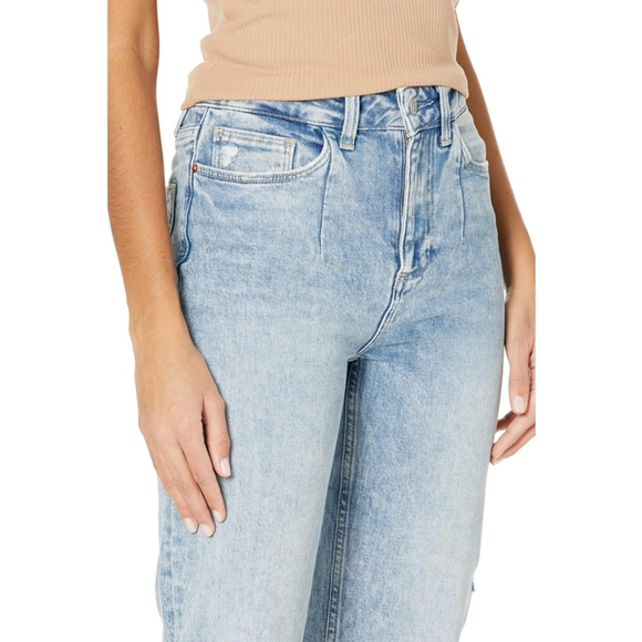 PAIGE Sarah Straight Ankle Jeans - Picture 2 of 8